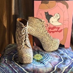 Jeffrey Campbell Lita’s. Pony Black & White